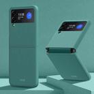 For Samsung Galaxy Z Flip4 Rock Sand All Inclusive Phone Case(Dark Night Green) - 1