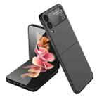 For Samsung Galaxy Z Flip4 Oil-sprayed Ultra-thin Folding Phone Case(Black) - 1