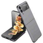 For Samsung Galaxy Z Flip4 Oil-sprayed Ultra-thin Folding Phone Case(Grey) - 1