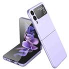 For Samsung Galaxy Z Flip4 Oil-sprayed Ultra-thin Folding Phone Case(Purple) - 1