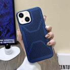 Ice Armor Cooling PC Phone Case For iPhone 14(Dark Blue) - 1