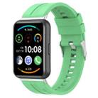 For Huawei Watch Fit 2 Tire Tread Watch Band(Mint Green) - 1