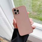 Full Coverage Soft Edge Electroplating Phone Case For iPhone 14 Pro Max(Rose Gold) - 1