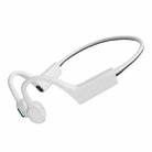 Sanag A7S  Bone Conduction Portable Sports Bluetooth Headset(White) - 1