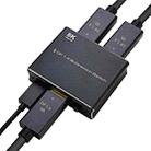 P80 8K Ultra HD DP1.4 Bi-direction Switch(Black) - 1