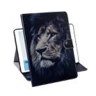 For iPad Pro 11 inch (2020) Formula Pattern Horizontal Flip Leather Tablet Case with Holder & Card Slot & Wallet(Lion) - 7