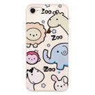 For iPhone 7 / 8 Lucency Painted TPU Protective(Zoo) - 1