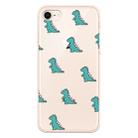 For iPhone 7 / 8 Lucency Painted TPU Protective(Mini Dinosaur) - 1