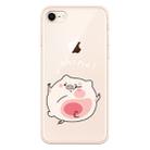 For iPhone 7 / 8 Lucency Painted TPU Protective(Hit The Face Pig) - 1