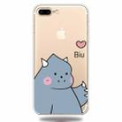 For iPhone 7Plus / 8Plus Lucency Painted TPU Protective(Caring Monster) - 1