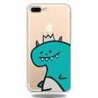 For iPhone 7Plus / 8Plus Lucency Painted TPU Protective(Crown Dinosaur) - 1