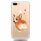 For iPhone 7Plus / 8Plus Lucency Painted TPU Protective(Corgi) - 1