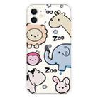For iPhone 11 Lucency Painted TPU Protective(Zoo) - 1