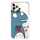 For iPhone 11 Pro For  iPhone 11 Pro Lucency Painted TPU Protective(Loving Dinosaur) - 1