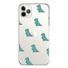 For iPhone 11 Pro For  iPhone 11 Pro Lucency Painted TPU Protective(Mini Dinosaur) - 1