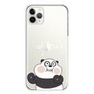 For iPhone 11 Pro For  iPhone 11 Pro Lucency Painted TPU Protective(Face Panda) - 1