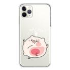 For iPhone 11 Pro For  iPhone 11 Pro Lucency Painted TPU Protective(Hit The Face Pig) - 1