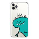 For iPhone 11 Pro Max Lucency Painted TPU Protective(Crown Dinosaur) - 1