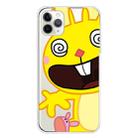 For iPhone 11 Pro Max Lucency Painted TPU Protective(Dizzy Rabbit) - 1