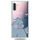 For Galaxy Note 10 Lucency Painted TPU Protective(Caring Monster) - 1