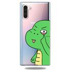 For Galaxy Note 10 Lucency Painted TPU Protective(Funny Dinosaur) - 1