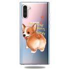 For Galaxy Note 10 Lucency Painted TPU Protective(Corgi) - 1