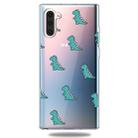 For Galaxy Note 10 Lucency Painted TPU Protective(Mini Dinosaur) - 1