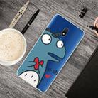 For Xiaomi Redmi 8A Lucency Painted TPU Protective(Loving Dinosaur) - 1