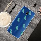 For Xiaomi Redmi 8A Lucency Painted TPU Protective(Mini Dinosaur) - 1