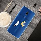 For Xiaomi Redmi 8A Lucency Painted TPU Protective(Banana) - 1