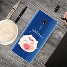 For Xiaomi Redmi 8A Lucency Painted TPU Protective(Hit The Face Pig) - 1