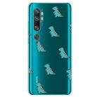 For Xiaomi CC9 Pro Lucency Painted TPU Protective(Mini Dinosaur) - 1