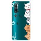 For Xiaomi CC9 Pro Lucency Painted TPU Protective(Meow Meow) - 1