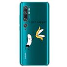 For Xiaomi CC9 Pro Lucency Painted TPU Protective(Banana) - 1