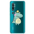 For Xiaomi CC9 Pro Lucency Painted TPU Protective(Bird Crocodile) - 1