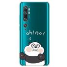 For Xiaomi CC9 Pro Lucency Painted TPU Protective(Face Panda) - 1