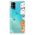 For Galaxy S20 Plus Lucency Painted TPU Protective(Meow Meow) - 1