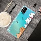 For Galaxy S20 Plus Lucency Painted TPU Protective(Meow Meow) - 5