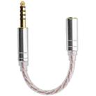 ZS0156 Balanced Inter-conversion Audio Cable(4.4 Balanced Male to 3.5 Balanced Female) - 1