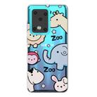 For Galaxy S20 Ultra Lucency Painted TPU Protective(Zoo) - 1