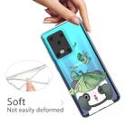 For Galaxy S20 Ultra Lucency Painted TPU Protective(Lotus Leaf Panda) - 3
