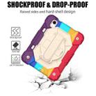 For iPad mini 6 Contrast Color Robot Silicone + PC Tablet Case(Colorful Red) - 3