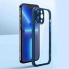 For iPhone 14 Plus All-inclusive Camera Shockproof Phone Case (Dark Blue) - 1