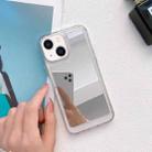 For iPhone 14 Mirror TPU Phone Case (White) - 1