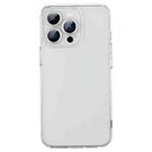 CD Lens Protection Glass Phone Case For iPhone 14 Pro Max(Silver) - 1