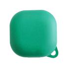 For Samsung Galaxy Buds Live Earphone PC Solid Color Frosted Protective Case(Dark Green) - 1