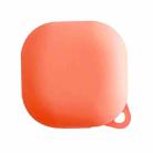 For Samsung Galaxy Buds Live Earphone PC Solid Color Frosted Protective Case(Coral Orange) - 1