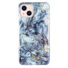 For iPhone 13 mini IMD Marble Pattern TPU Phone Case (Grey) - 1