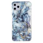 For iPhone 11 Pro Max IMD Marble Pattern TPU Phone Case (Grey) - 1