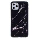 For iPhone 11 Pro Max IMD Marble Pattern TPU Phone Case (Black) - 1